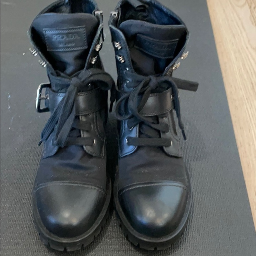 Prada Combat Boots like new 37